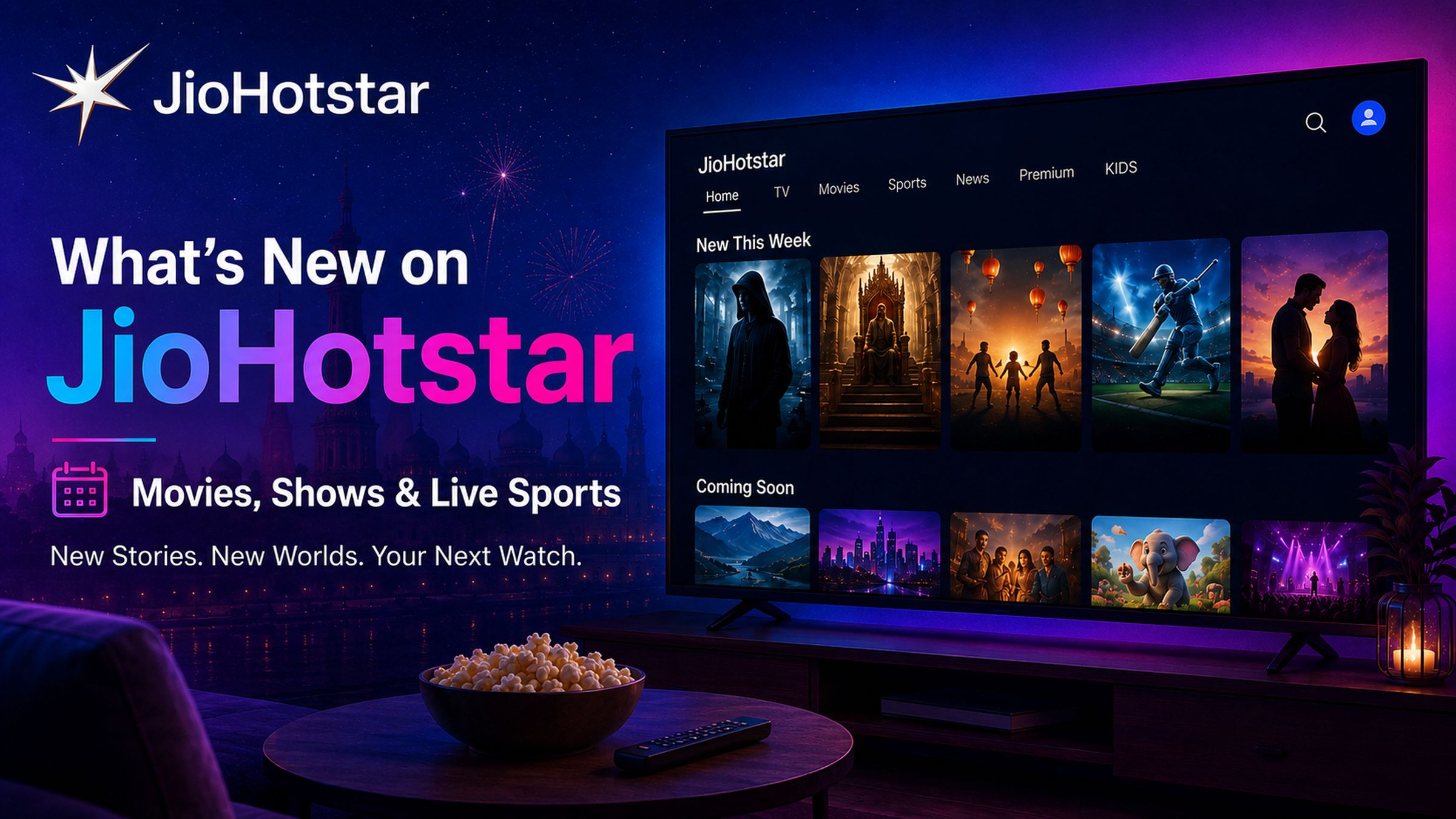 What's new on JioHotstar in August 2026, new movies and series guide